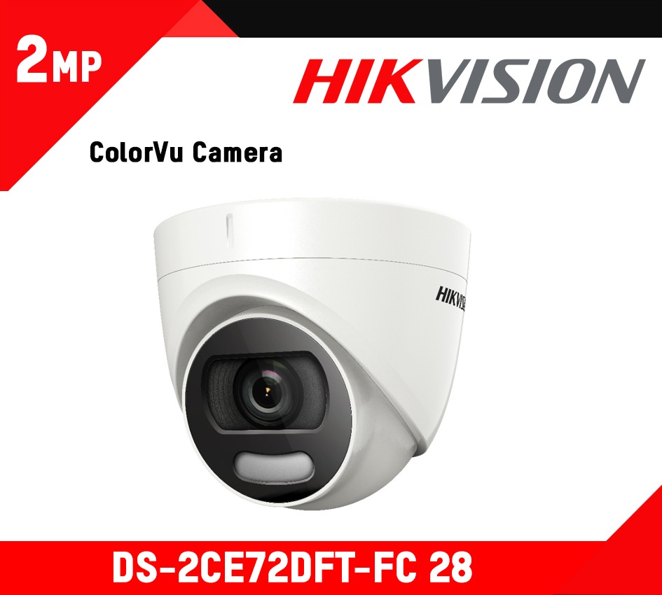 DS-2CE72DFT-FC 28 - Hikvision 2MP ColorVu Camera in Sri Lanka