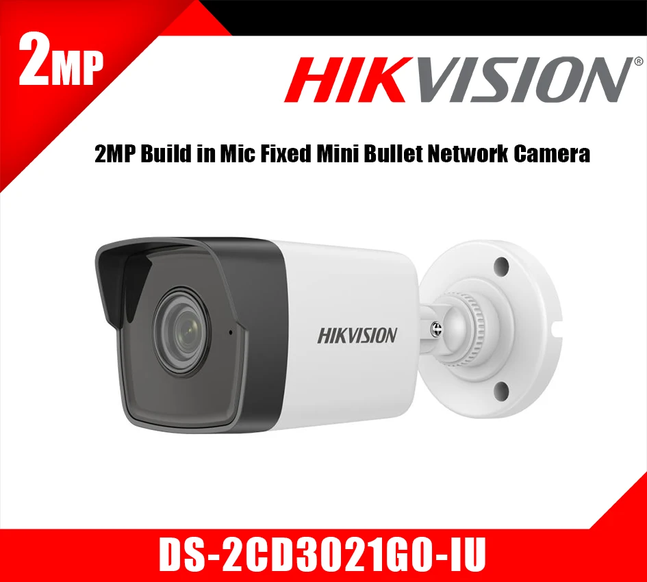 DS 2CD3021G0 IU Best Hikvision 2MP 3 Line Project IP Camera